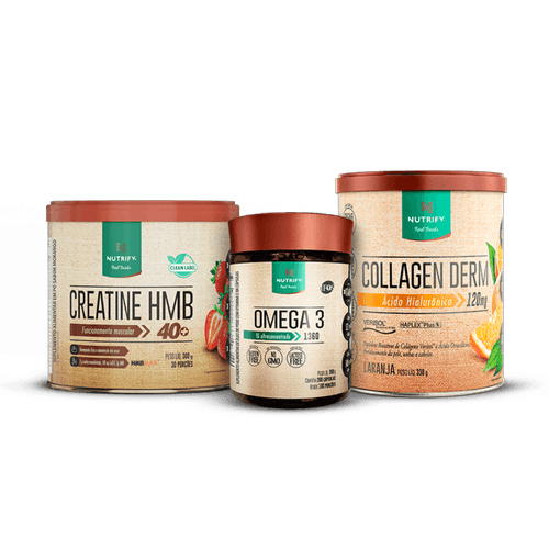 Promopack Creatine HMB + Collagen Derm laranja + Ômega 3 200 Promopack Creatine HMB + Collagen Derm laranja + Ômega 3 200 Promopack Creatine HMB + Collagen Derm laranja + Ômega 3 200 Promopack Creatine HMB + Collagen Derm laranja + Ômega 3 200